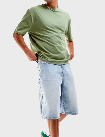 Tricou Oversize ASOS, verde