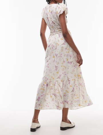 Rochie medie & other stories, ecru