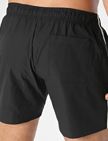 Short de baie BOSS, negru
