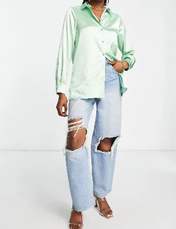 Camasa Miss Selfridge, verde Verde