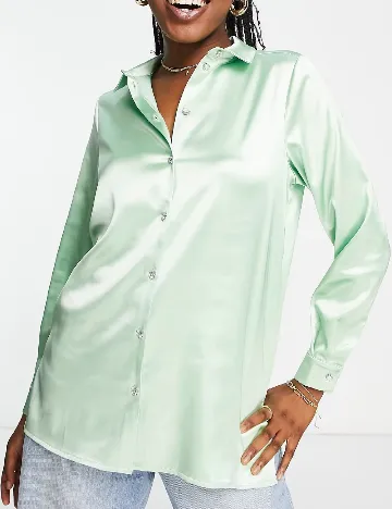 Camasa Miss Selfridge, verde Verde