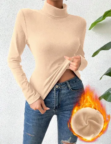 Bluza SHEIN, piersica Portocaliu