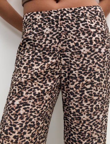 Pantaloni Pull&Bear, animal print