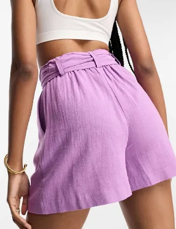 Pantaloni scurti ASOS, mov
