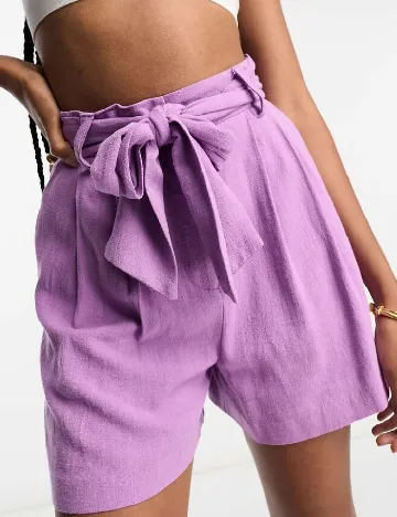 Pantaloni scurti ASOS, mov