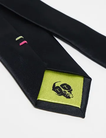 Cravata TWISTED TAILOR, negru Negru