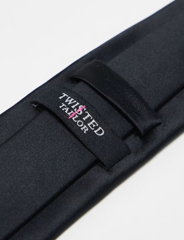 Cravata TWISTED TAILOR, negru