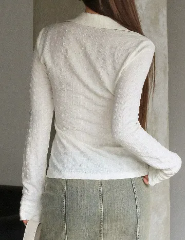 Camasa Dazy, ecru