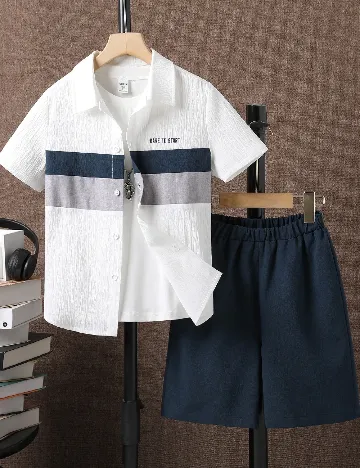 Compleu Shein Kids, mix culori