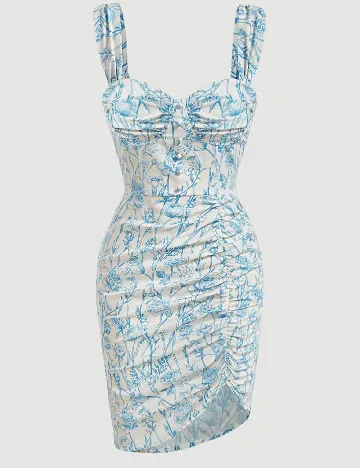 Rochie scurta SHEIN, albastru