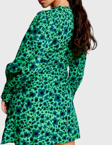 Rochie scurta Wednesday sgirl, verde