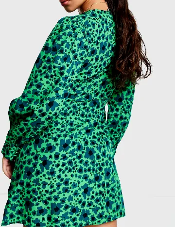 Rochie scurta Wednesday sgirl, verde Verde
