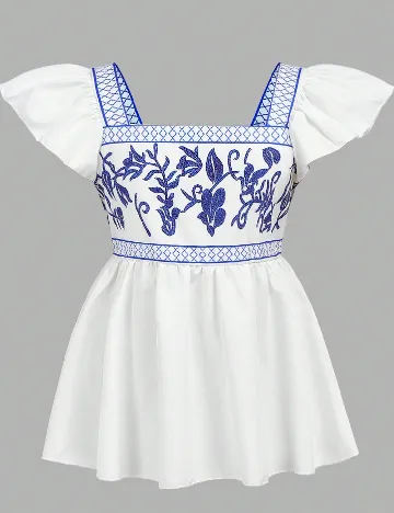 Rochie Shein Kids, alb
