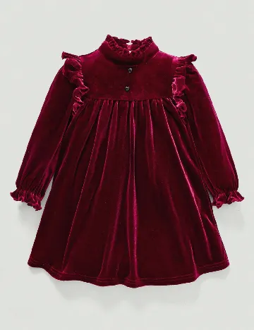 Rochie CozyCub, visiniu Rosu