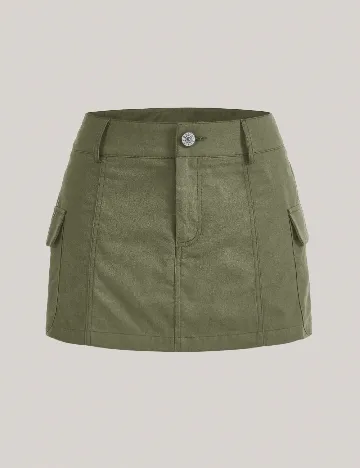 Fusta SHEIN, verde