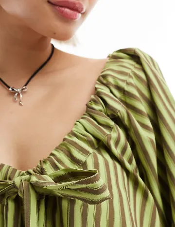 Rochie scurta Glamorous, verde