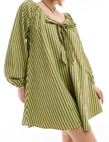 Rochie scurta Glamorous, verde