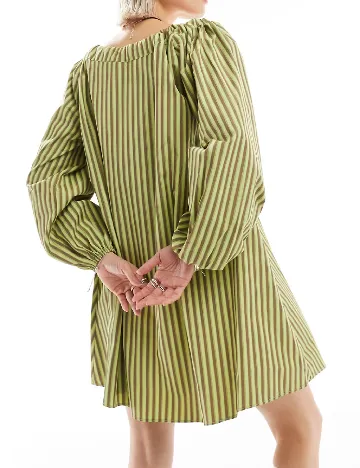 Rochie scurta Glamorous, verde