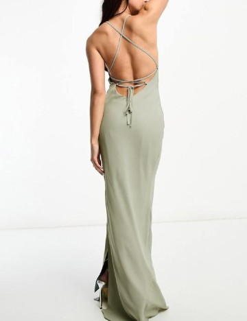 Rochie lunga ASOS, verde