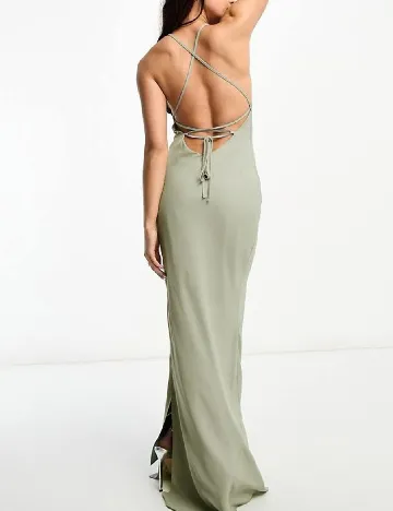 Rochie lunga ASOS, verde