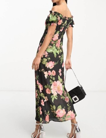 Rochie medie ASOS, floral print