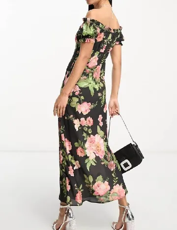 Rochie medie ASOS, floral print