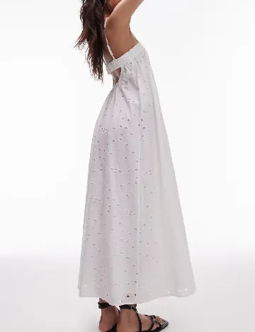 Rochie lunga Top Shop, alb