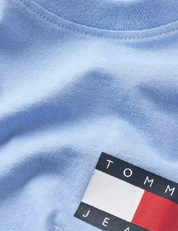 Tricou Tommy Jeans Plus Size, albastru