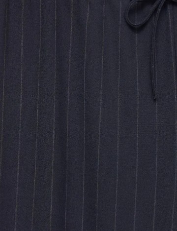 Pantaloni Pull&Bear, bleumarin