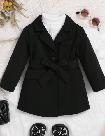 Sacou Shein Kids, negru