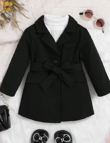 Sacou Shein Kids, negru