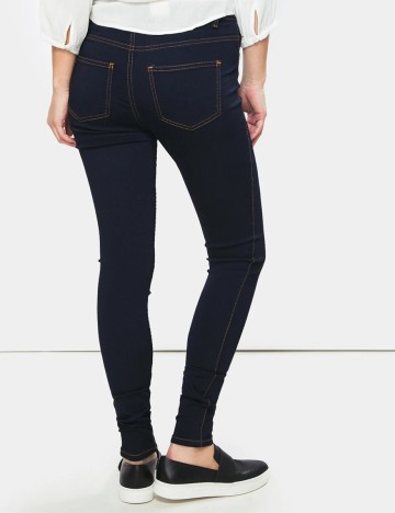 Blugi Pieces, bleumarin inchis