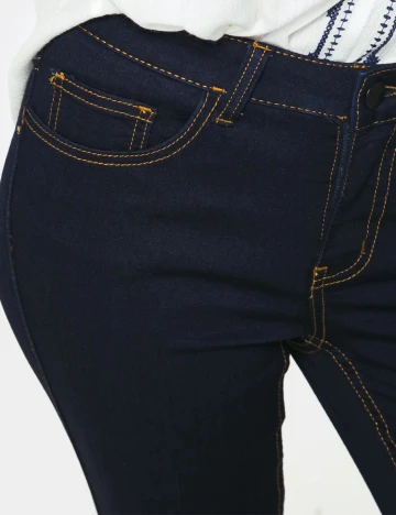 Blugi Pieces, bleumarin inchis