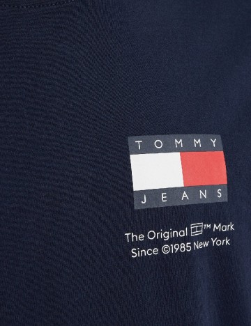 Tricou Tommy Jeans, bleumarin