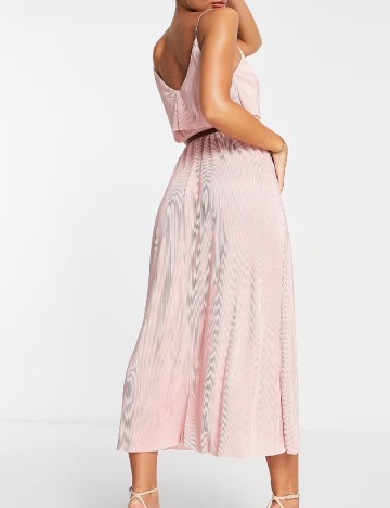 Rochie lunga ASOS, roz