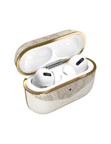 Husa AirPods IDEAL OF SWEDEN, crem