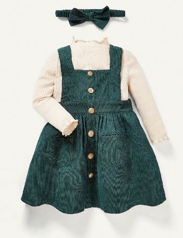 Compleu Shein Kids, verde