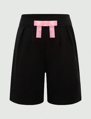 Pantaloni scurti SHEIN, negru