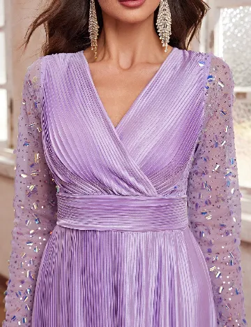 Rochie lunga Giffniseti, mov