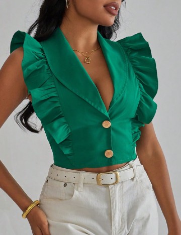Bluza SHEIN, verde