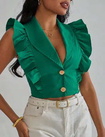 Bluza SHEIN, verde Verde