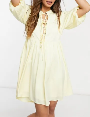 Rochie scurta Y.A.S, galben Galben
