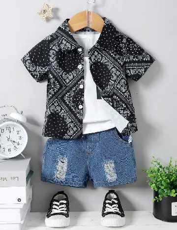 Compleu Shein Kids, mix culori