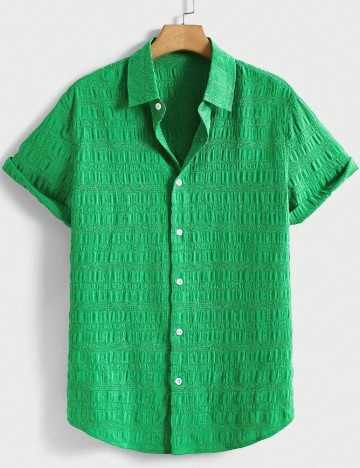Camasa SHEIN, verde