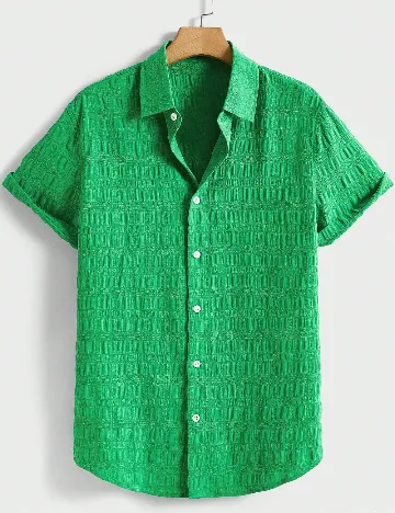 Camasa SHEIN, verde