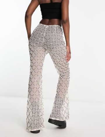 Pantaloni ASOS, crem