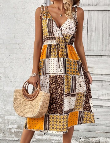 Rochie medie SHEIN, mix culori
