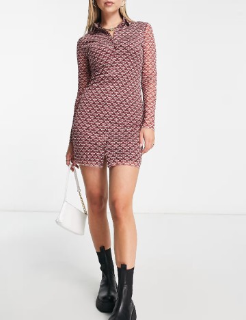 Rochie scurta Pimkie, mix culori