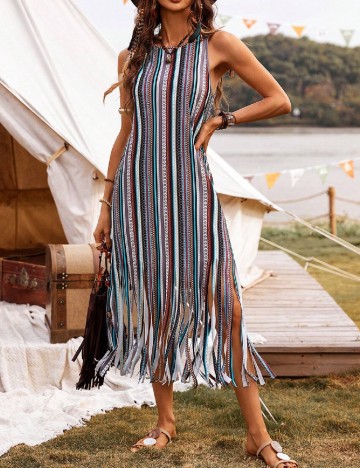 Rochie medie SHEIN, mix culori