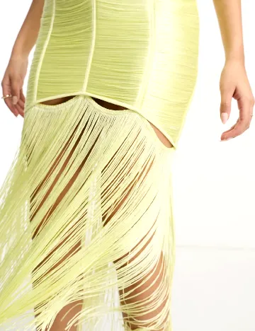 Rochie scurta ASOS, galben